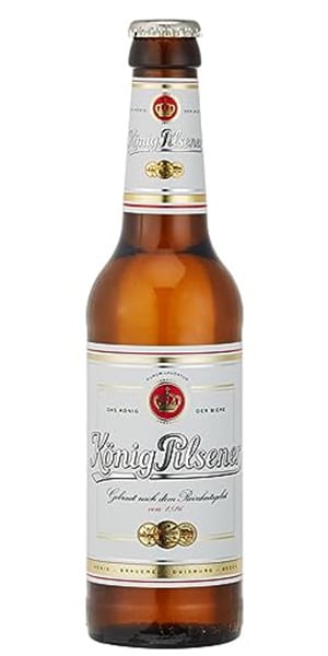 König Pilsener Bier 4,9% Vol. 24 x 33 cl Flasche